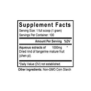 Chen Pi (Citrus Peel) (100 Grams Granules) - Supplement Facts