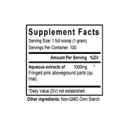 Qu Mai (Dianthes) (100 Grams Granules) - Supplement Facts