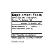 Shen Qu (Shen Chu) (100 Grams Granules) - Supplement Facts