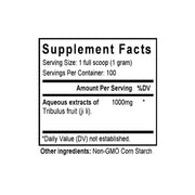 Ji Li (Tribulus) (100 Grams Granules) - Supplement Facts
