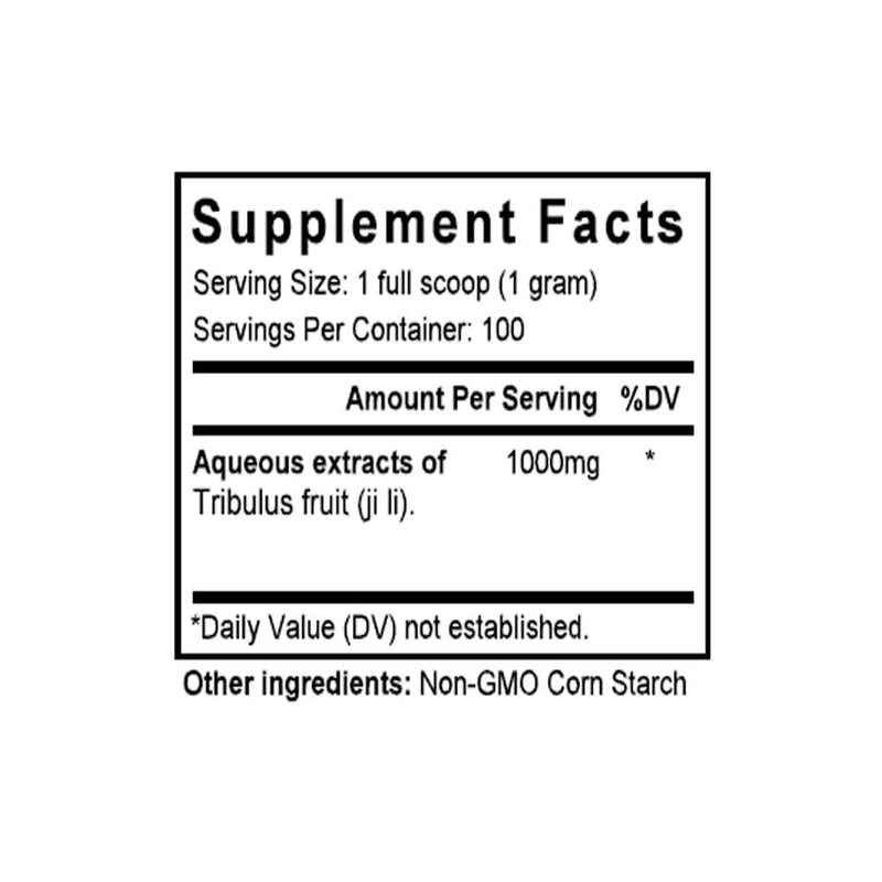 Ji Li (Tribulus) (100 Grams Granules) - Supplement Facts