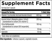 Stellar C (90 Capsules) Supplement Facts