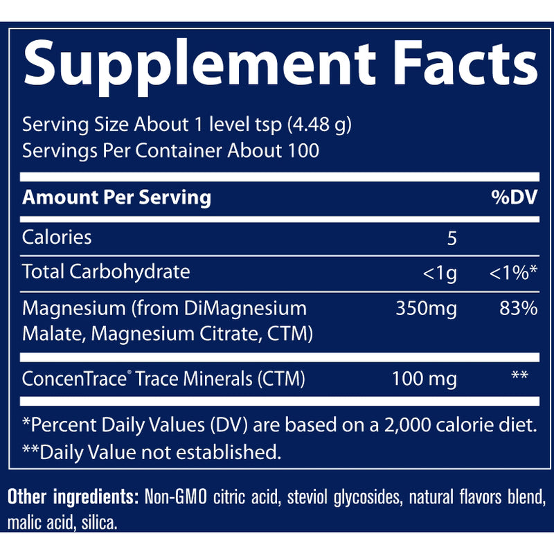 Stress-X Magnesium Powder (50 Servings)