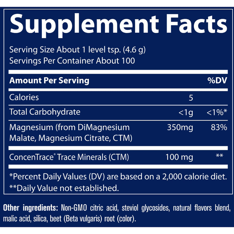 Stress-X Magnesium Powder (50 Servings)