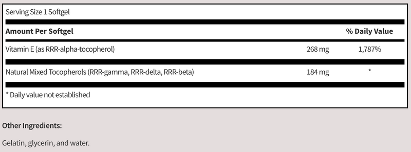 Pure-E (100 Softgels)