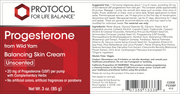 Progesterone from Wild Yam (3 Ounces)
