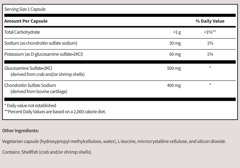 Glucosamine/Chondroitin (90 Capsules)