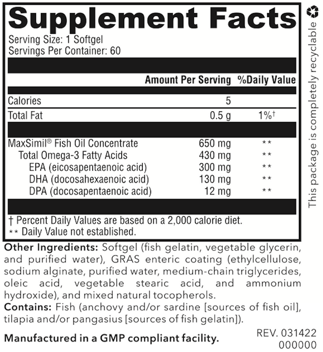 Omega Borealis (60 Softgels)-Vitamins & Supplements-techtonic-Pine Street Clinic