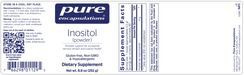 Pure Encapsulations - Inositol (powder) (250 g) - 
