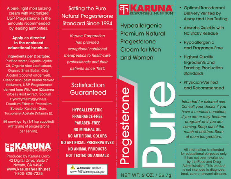 Progesterone Pure (2 Ounces)