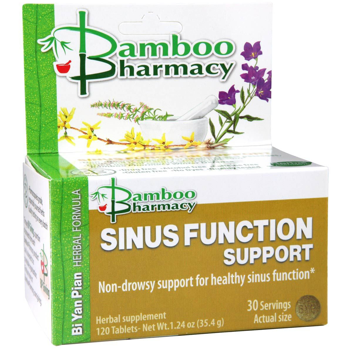 Bamboo Pharmacy - Sinus Function Support - 120 Tablets — Pine Street Clinic