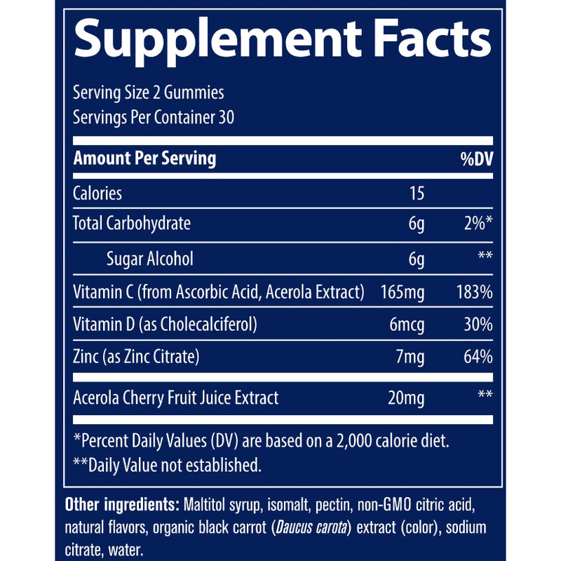 Immunity Gummies (60 Gummies)