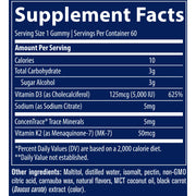 Vitamin D3 + K2 Gummies (60 Gummies)