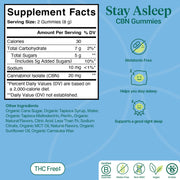 Stay Asleep Gummy (60 Gummies)