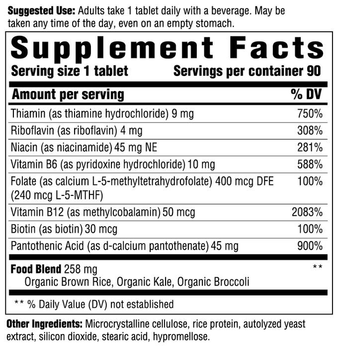 B-Complex-Vitamins & Supplements-Innate Response-180 Tablets-Pine Street Clinic