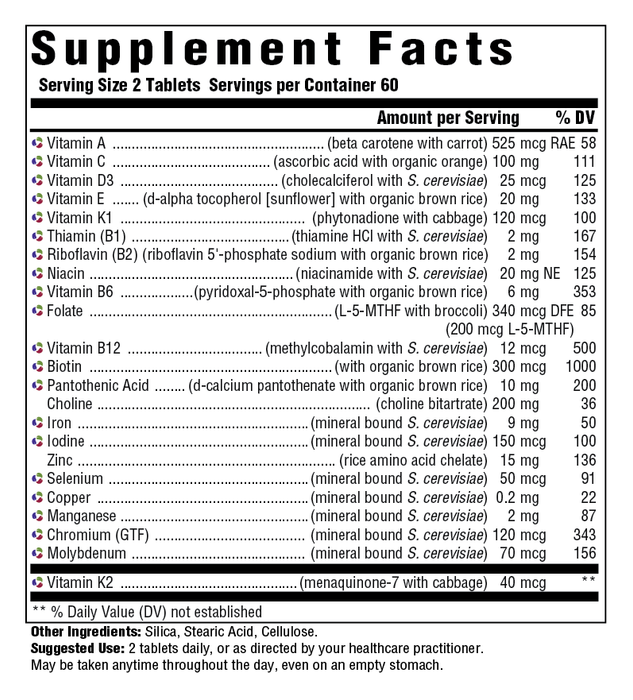 Women's 40+ Multivitamin (120 Tablets)-Vitamins & Supplements-Innate Response-Pine Street Clinic
