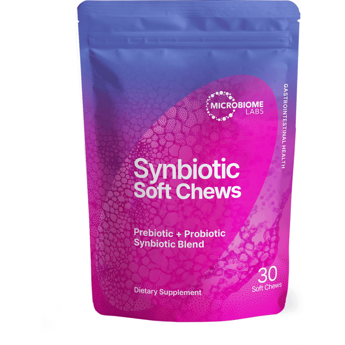 Synbiotic Soft Chews (30 Chews)-Vitamins & Supplements-Microbiome Labs-Pine Street Clinic