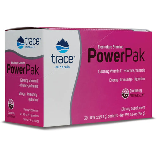 Power Pak Electrolyte Cranberry (30 Packets)-Vitamins & Supplements-Trace Minerals-Pine Street Clinic