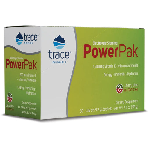 Power Pak Cherry Lime (30 Packets)-Vitamins & Supplements-Trace Minerals-Pine Street Clinic