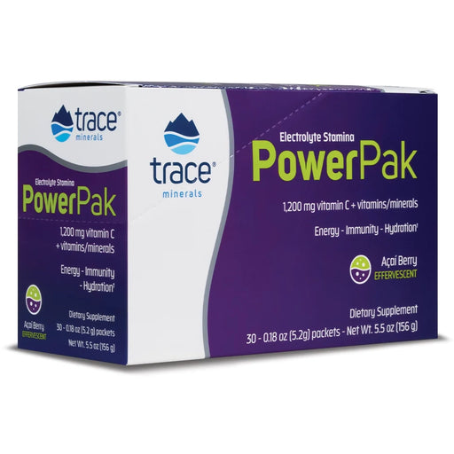 Power Pak Non-GMO Acai Berry (30 Packets)-Vitamins & Supplements-Trace Minerals-Pine Street Clinic