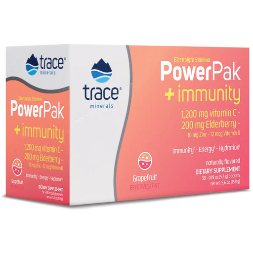 Electrolyte + Immunity (30 Packets)-Vitamins & Supplements-Trace Minerals-Grapefruit-Pine Street Clinic