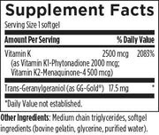Tri-K (60 Softgels) Supplement Facts