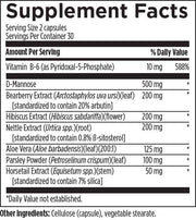 UT Synergy (60 Capsules) Supplement Facts