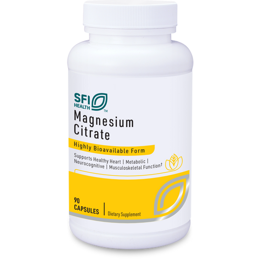 Klaire Labs - SFI Health - Magnesium Citrate (90 Capsules) - 