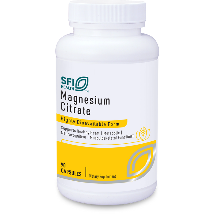 Magnesium Citrate (90 Capsules)