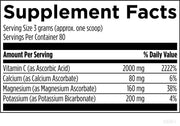 Vitamin C (240g) Supplement Facts