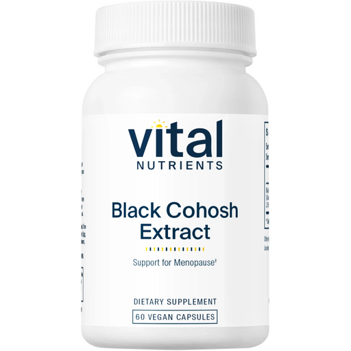 Vital Nutrients - Black Cohosh Extract 250 mg (60 Capsules) - 