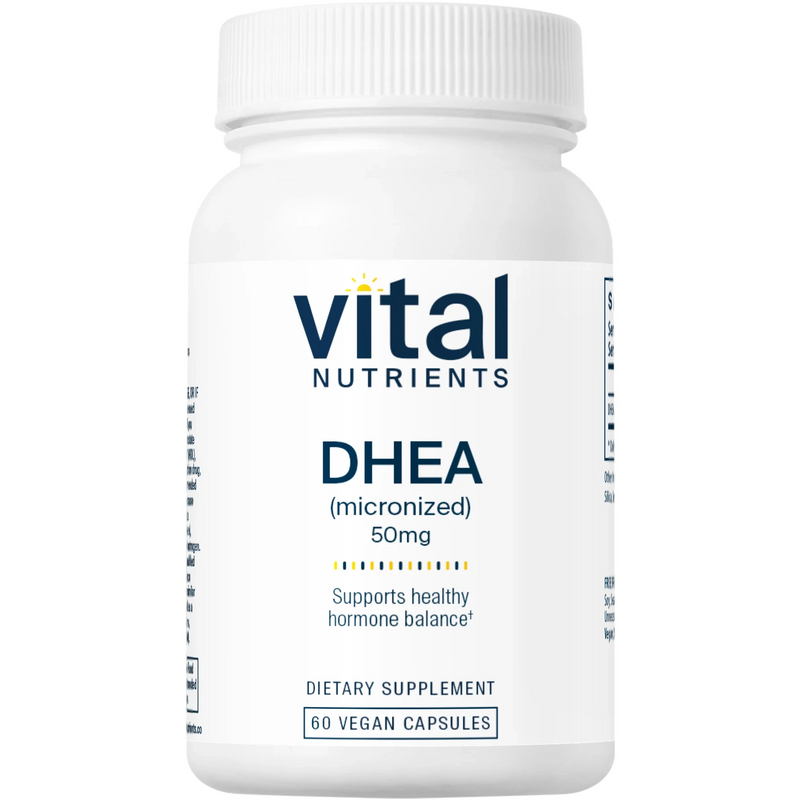 Vital Nutrients - DHEA - Micronized - 50 mg - 60 Capsules — Pine Street ...