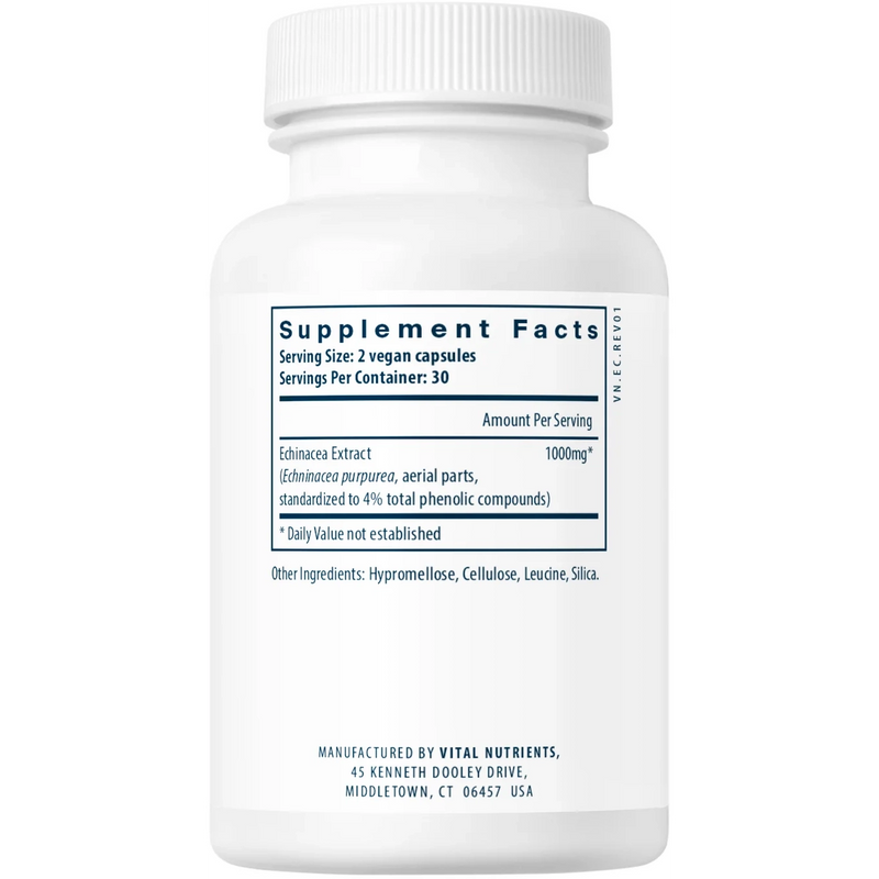 Echinacea Extract 1000 mg (60 Capsules)