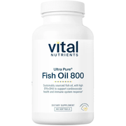 Ultra Pure Fish Oil 800 Lemon (90 Softgels)
