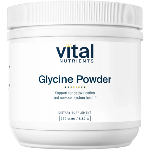 Glycine Powder (250 Grams / 8.82 Ounces Powder)-Vitamins & Supplements-Vital Nutrients-Pine Street Clinic