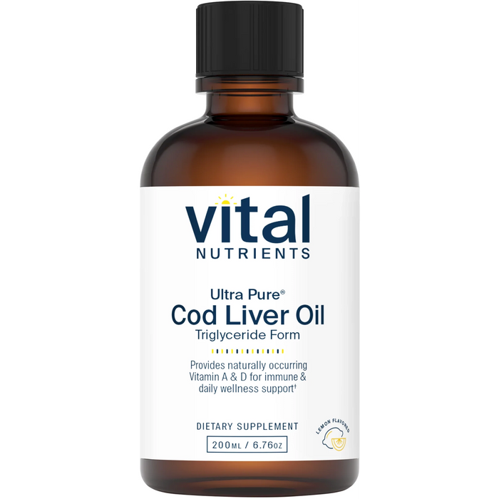 Ultra Pure Cod Liver Oil 1025 (200 ml Liquid)