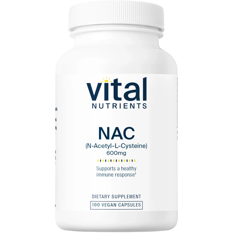 NAC (N-Acetyl-l-Cysteine) (600 mg) (100 Capsules)