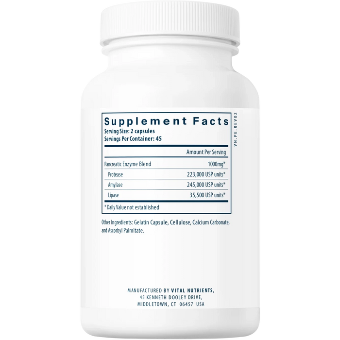 Pancreatic Enzymes (1000 mg)