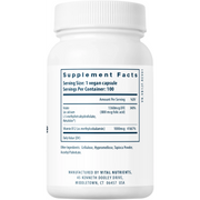 B-12 & Methyl Folate (100 Capsules)