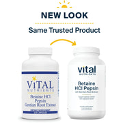 Betaine HCL With Pepsin & Gentian (225 Capsules)