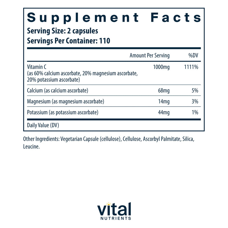 Buffered C 500 mg (220 Capsules)