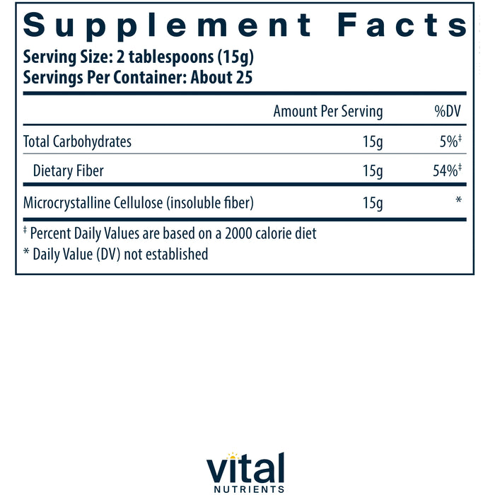 Cellulose Fiber 375 gms (375 Grams Powder)