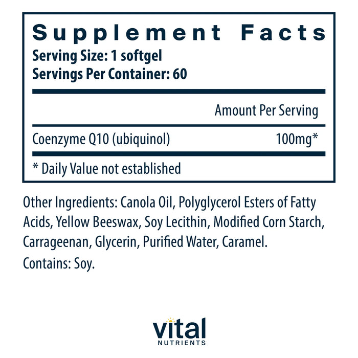 Ubiquinol CoQ10