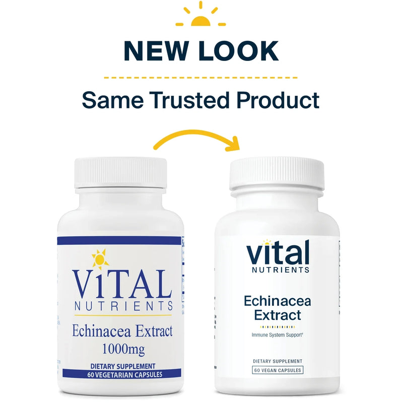 Echinacea Extract 1000 mg (60 Capsules)