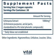 Echinacea Extract 1000 mg (60 Capsules)