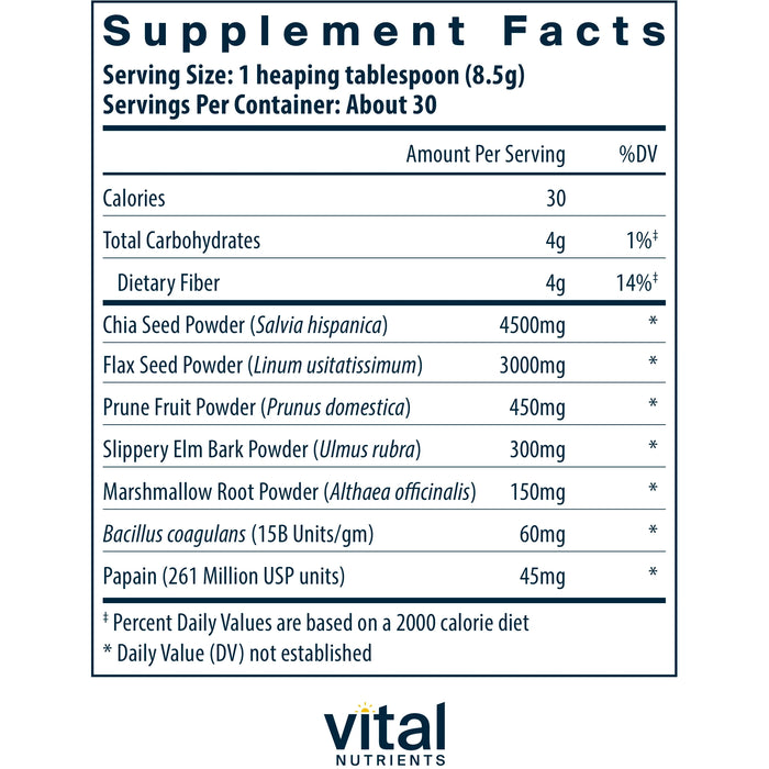 Whole Fiber Fusion (261 Grams / 9.2 Ounces Powder)