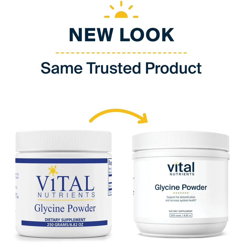 Glycine Powder (250 Grams / 8.82 Ounces Powder)