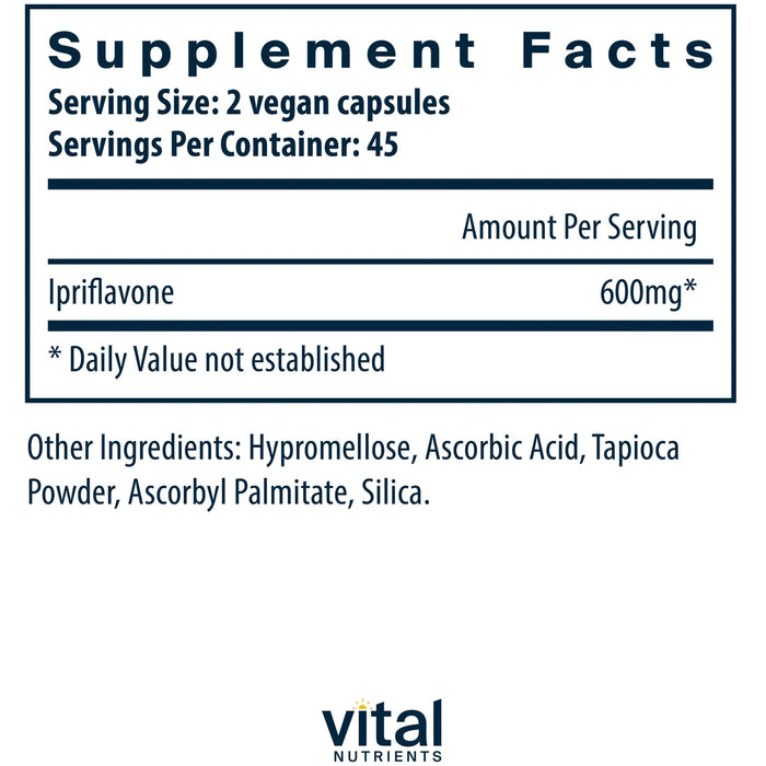 Ipriflavone 600 mg (90 Capsules)