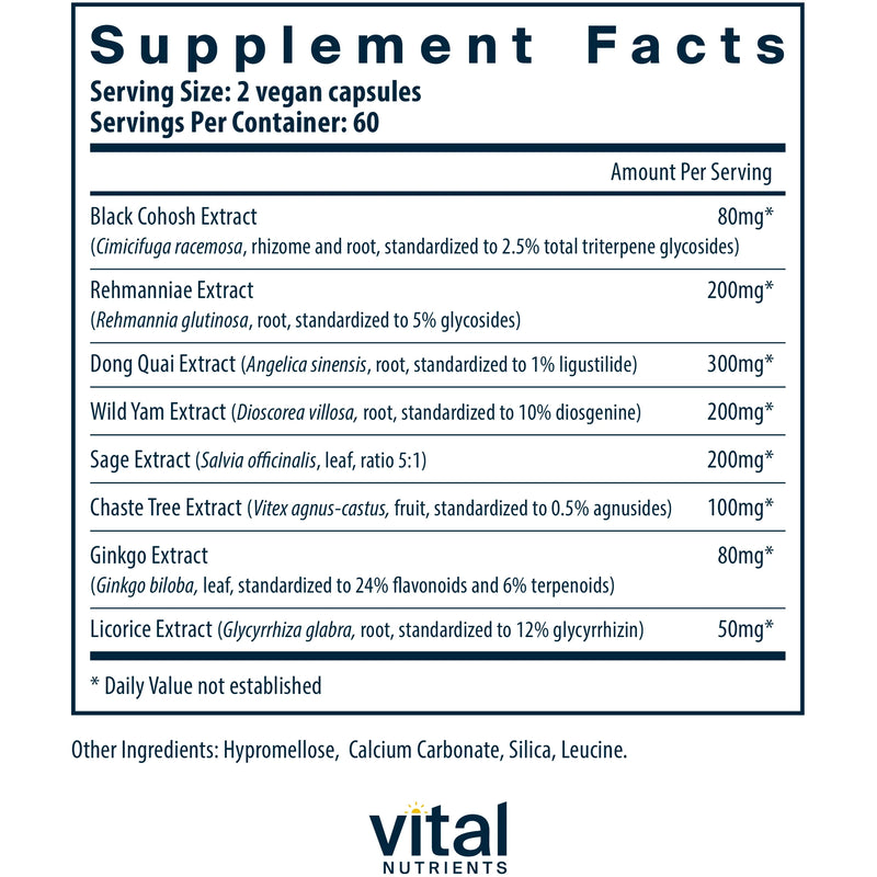 Menopause Support (120 Capsules)