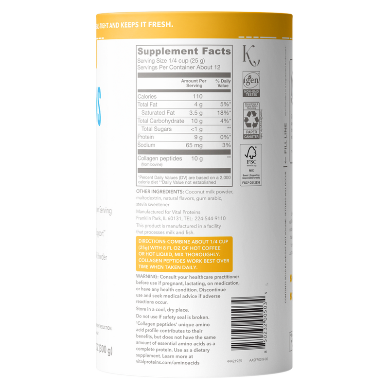 Collagen Creamer Vanilla (300 g)